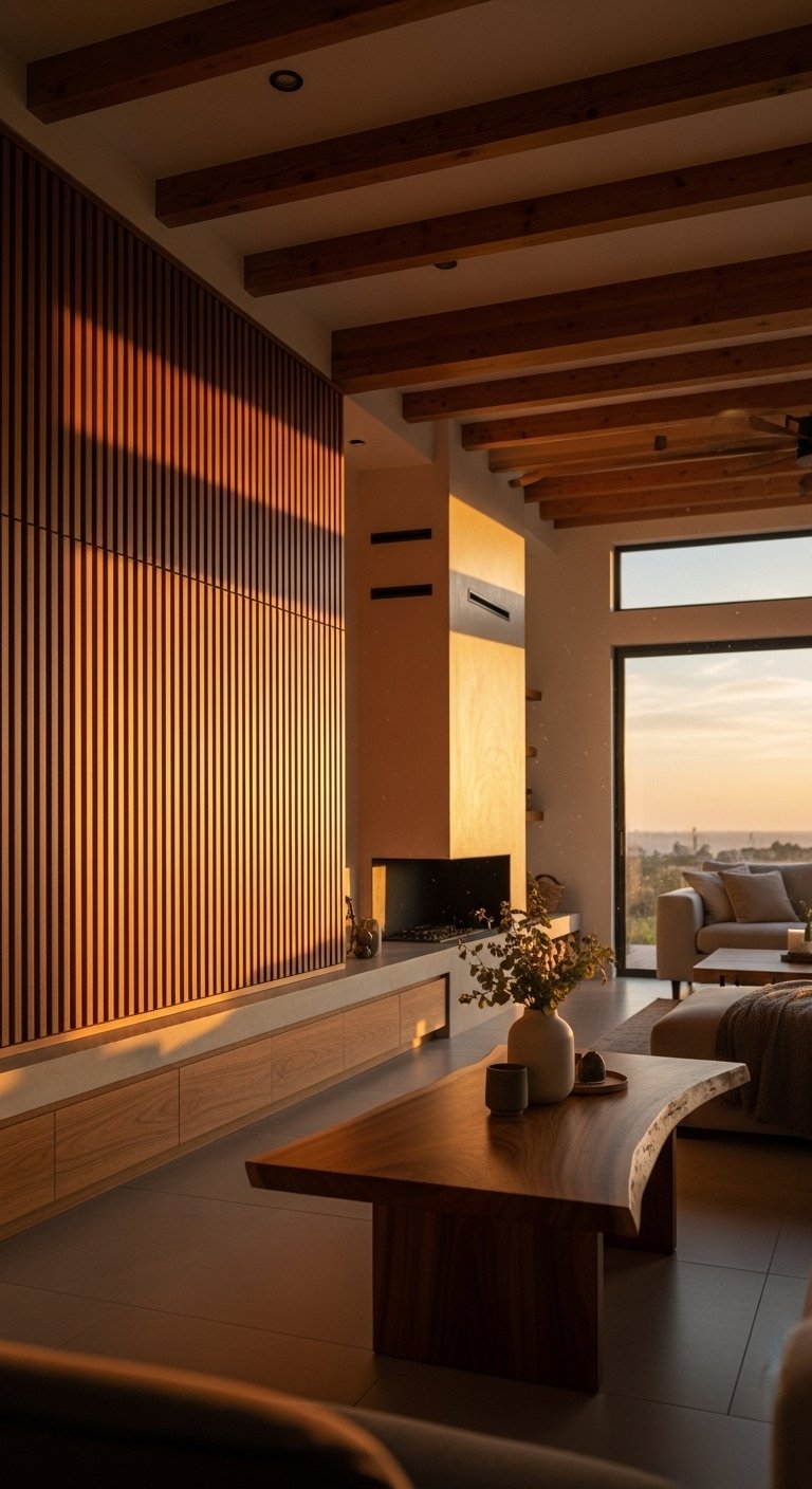 Warm Wood Accents
