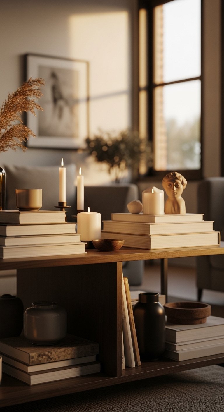 carefully curated decorative objects