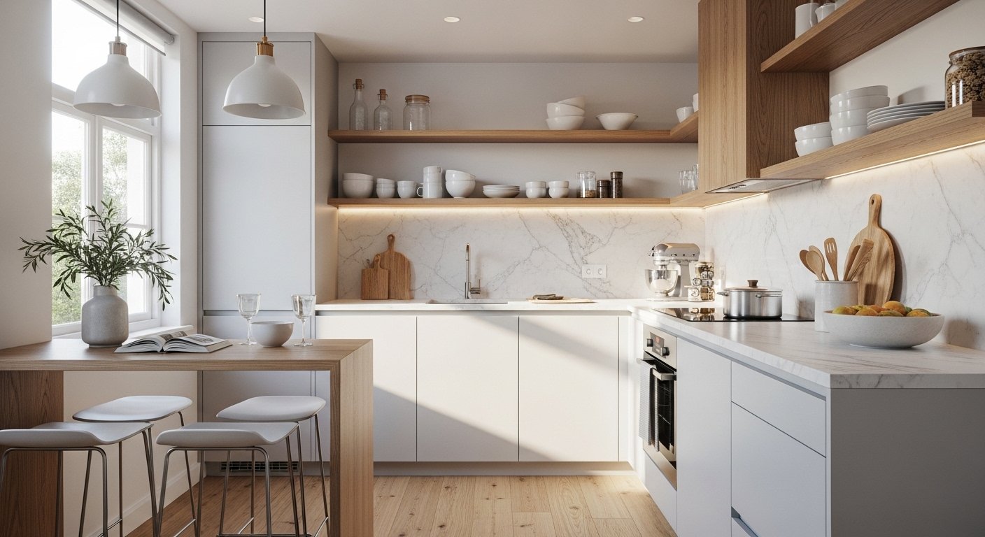 25 Tiny Kitchen Design Ideas for a Smart Stylish Space
