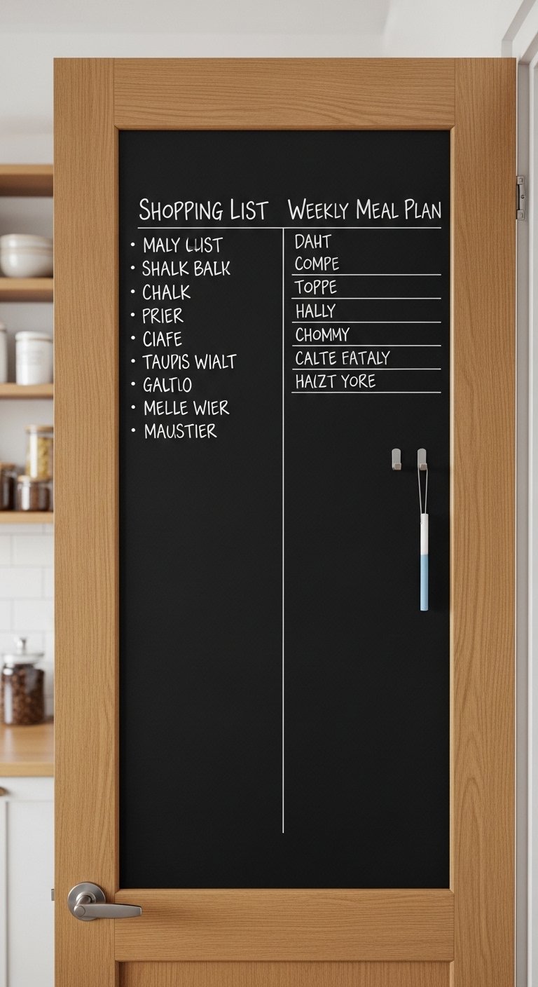 A Chalkboard or Whiteboard Wall Panel