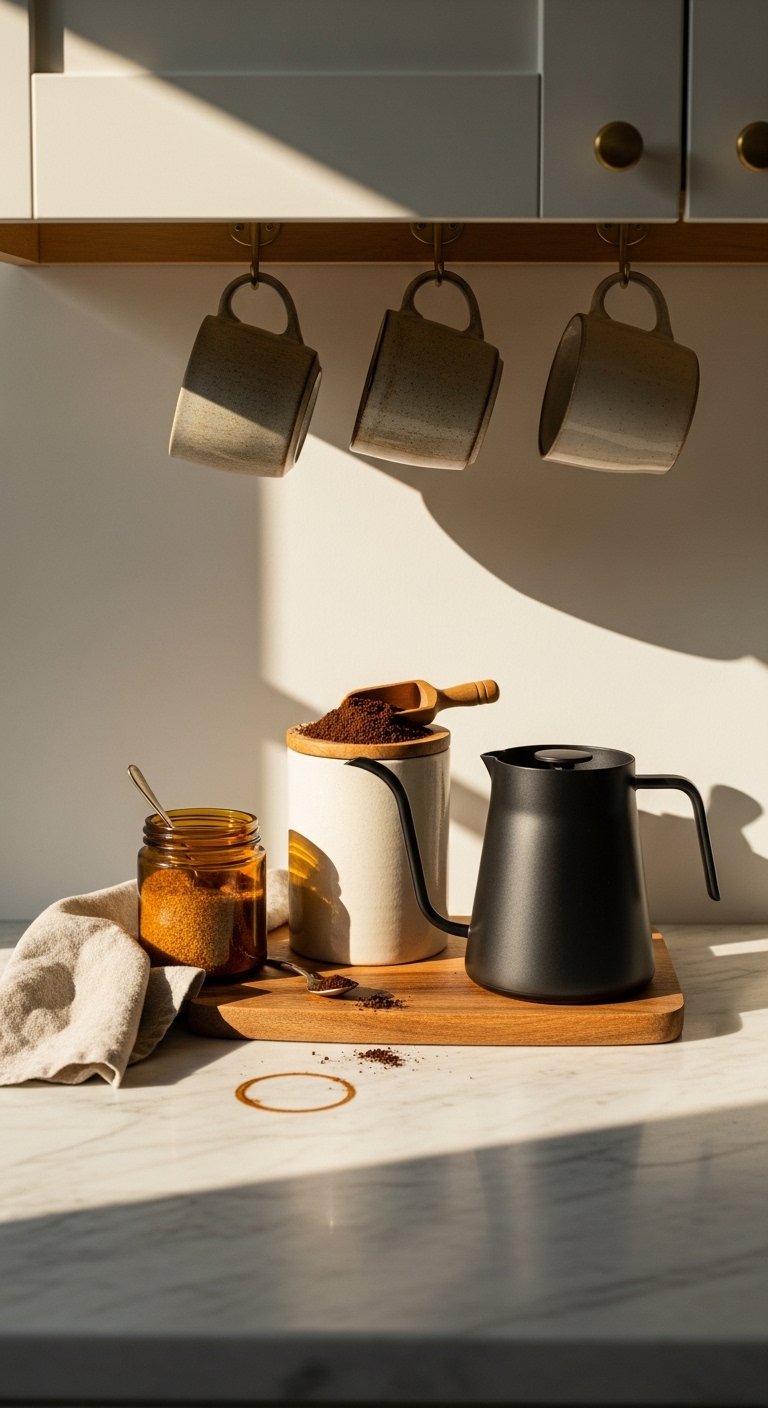 A Dedicated Coffee or Tea Station