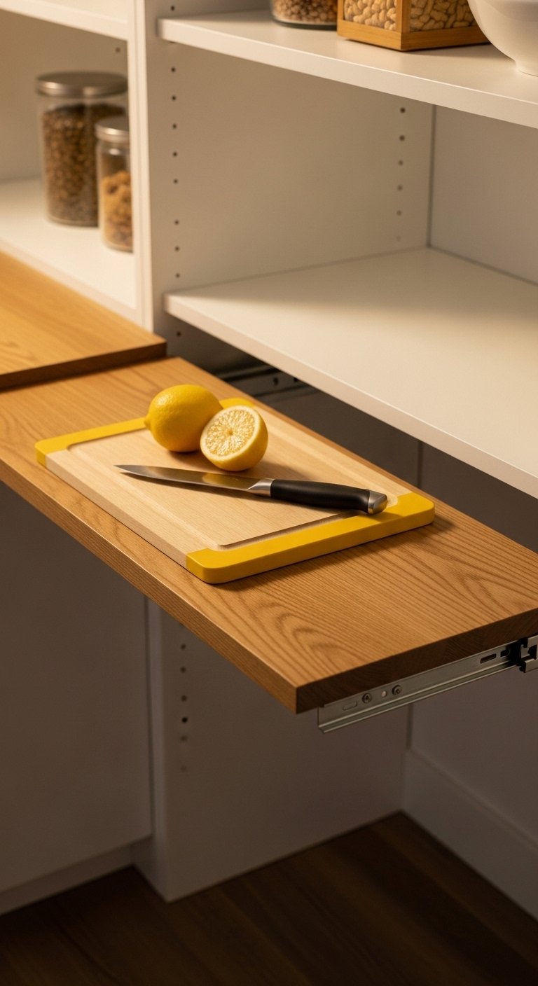 A Small Built-In Work Surface