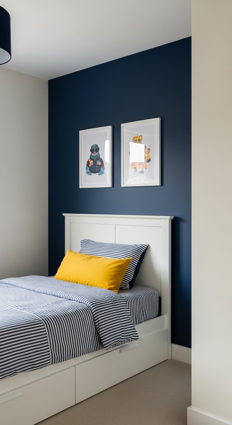 Accent Wall in a Bold Color