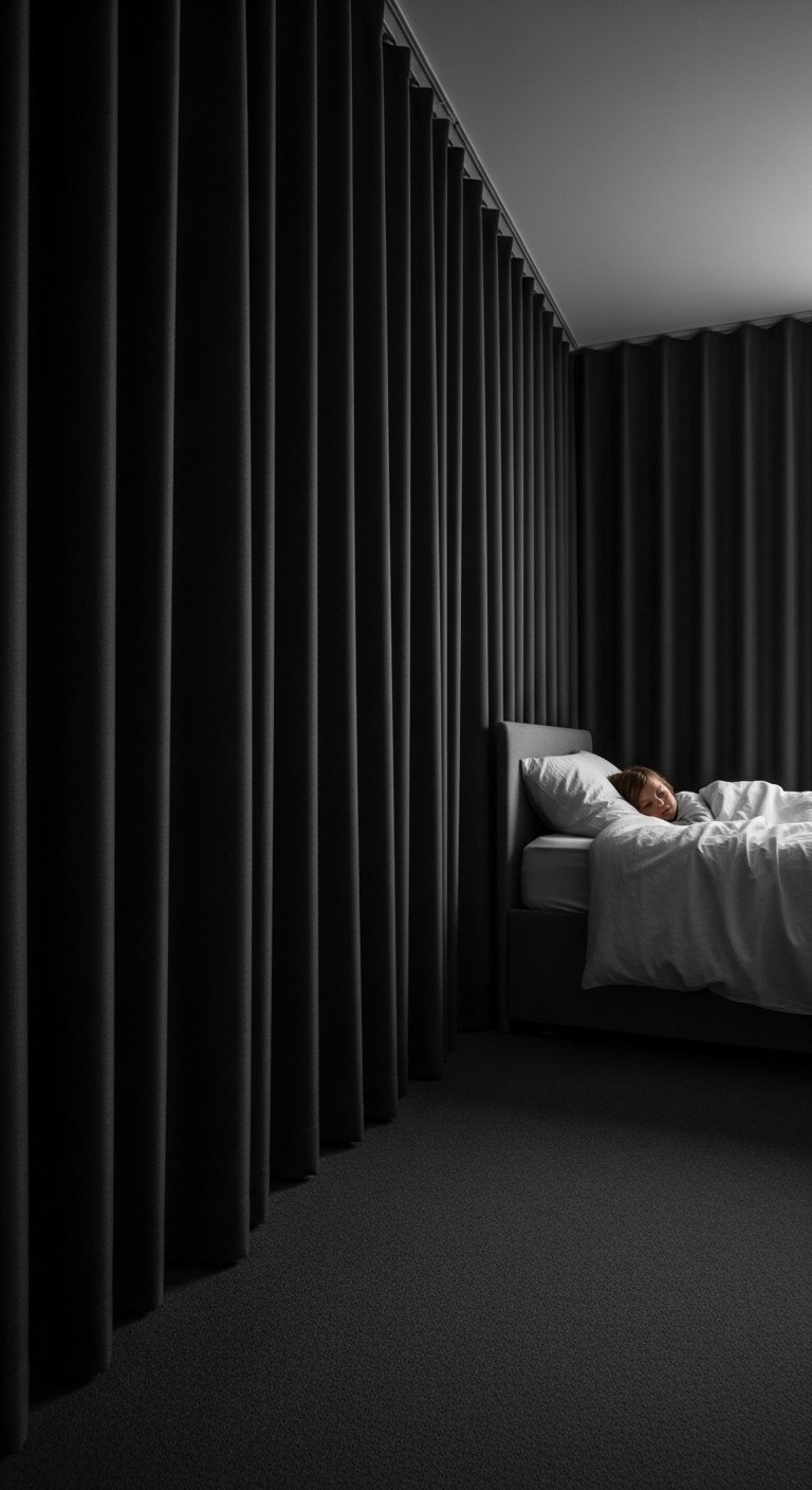 Add Blackout Curtains