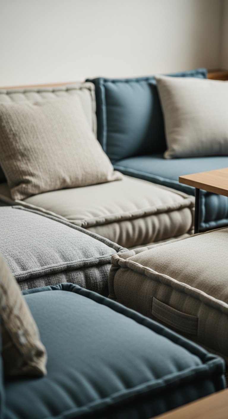 Add Floor Cushions for Flexibility