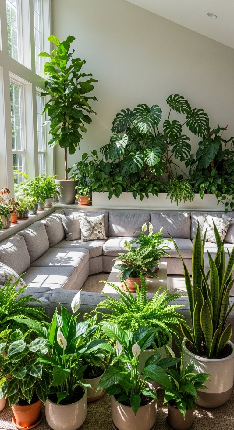 Add Indoor Plants for Freshness
