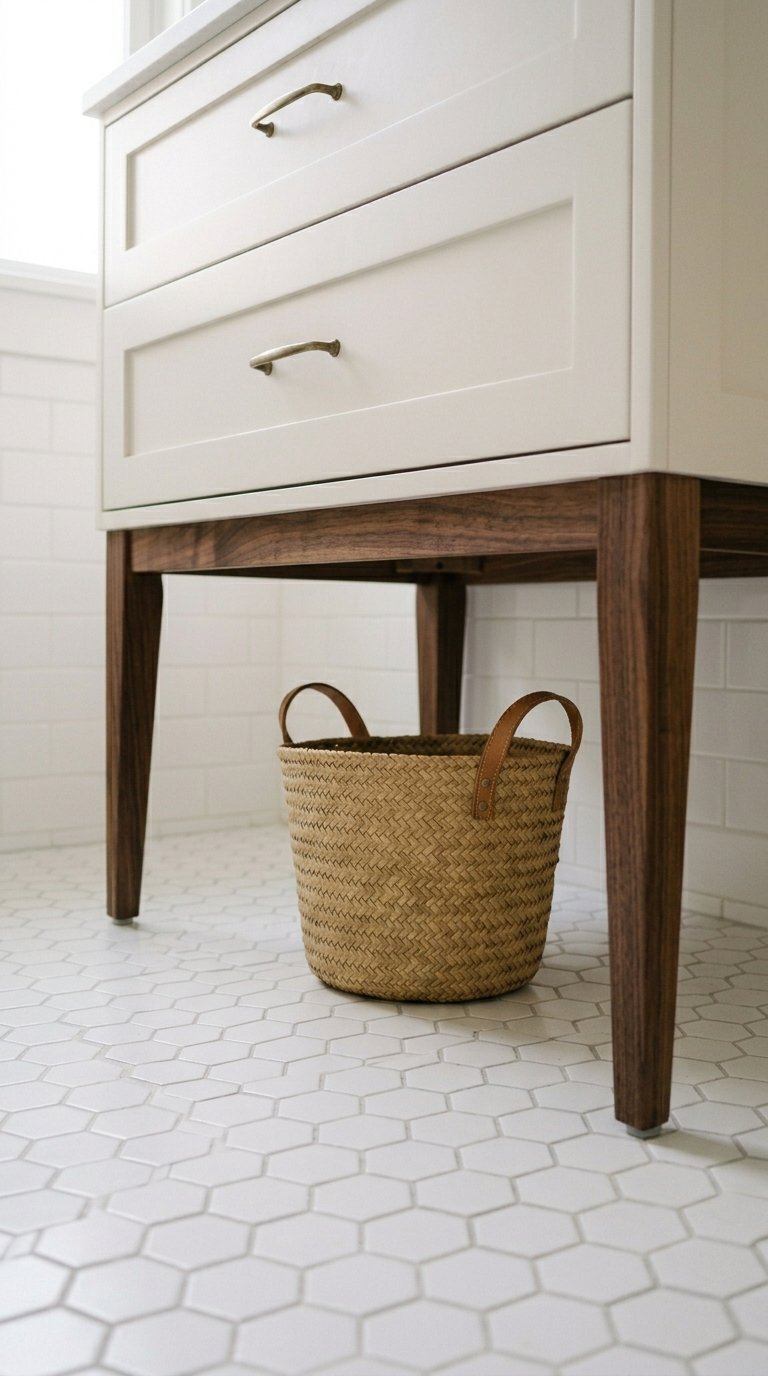 Add Legs to Your Vanity for a Furniture Feel