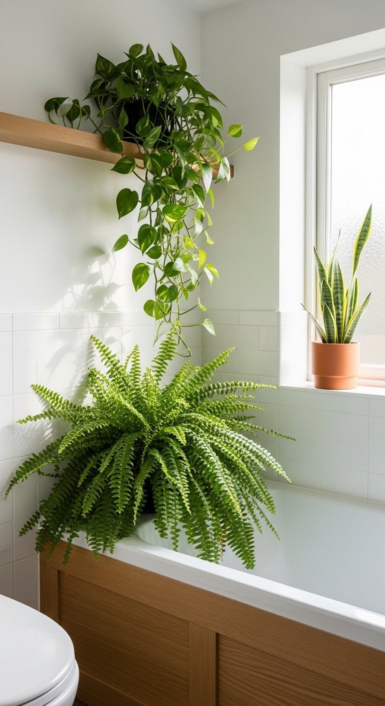 Add Plants to Your Bathroom