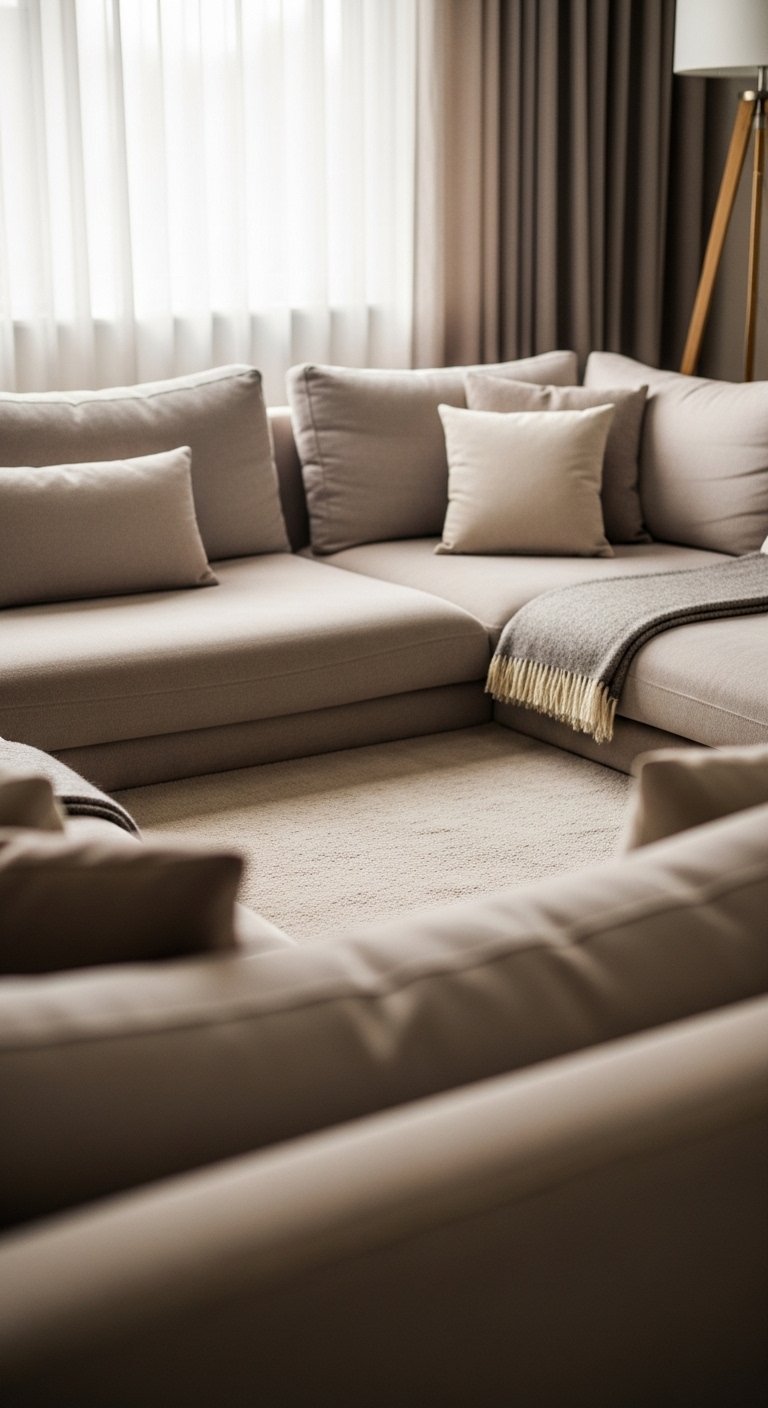 Add Plush, Deep Sofas