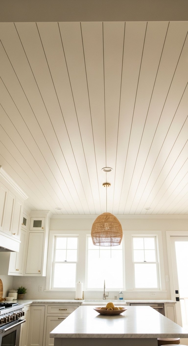 Add Shiplap or Beadboard to a Feature Wall or Ceiling
