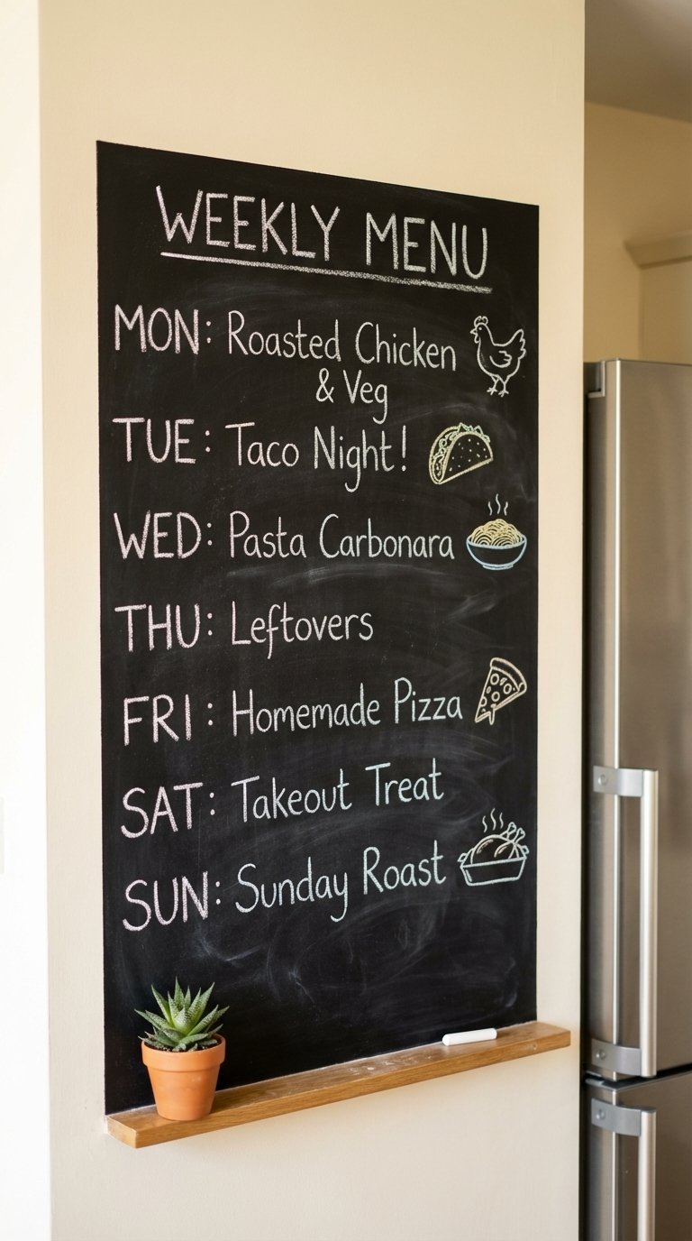 Add a Chalkboard or Statement Wall Art