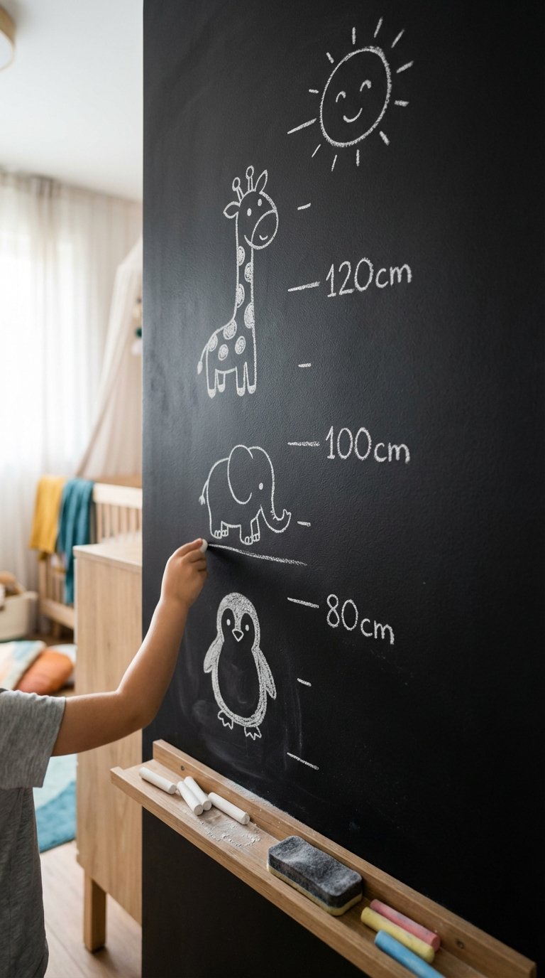 Add a Chalkboard or Whiteboard Wall