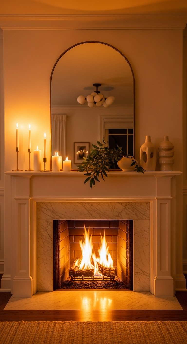 Add a Fireplace Focal Point