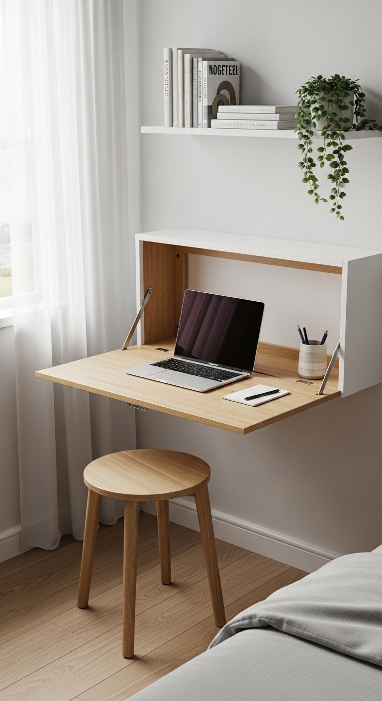 Add a Fold-Down Desk