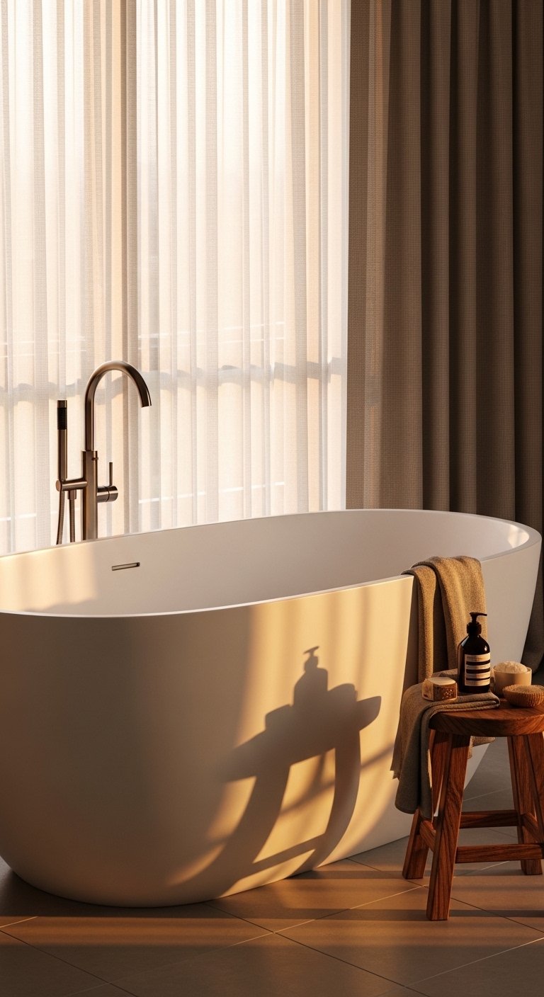 Add a Freestanding Bathtub