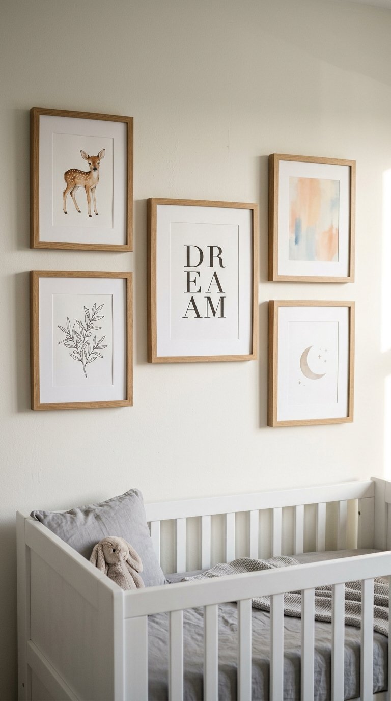 Add a Gallery Wall Above the Crib