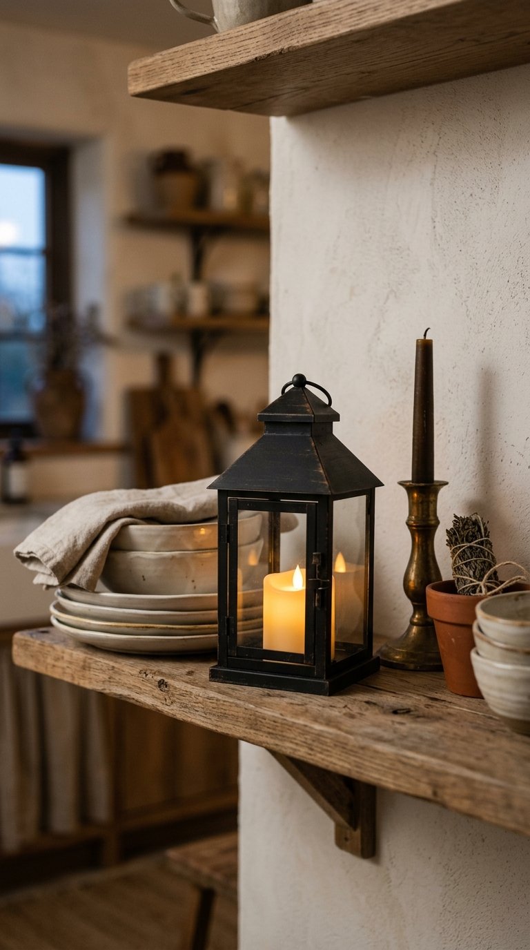 Add a Lantern or Candle Holder