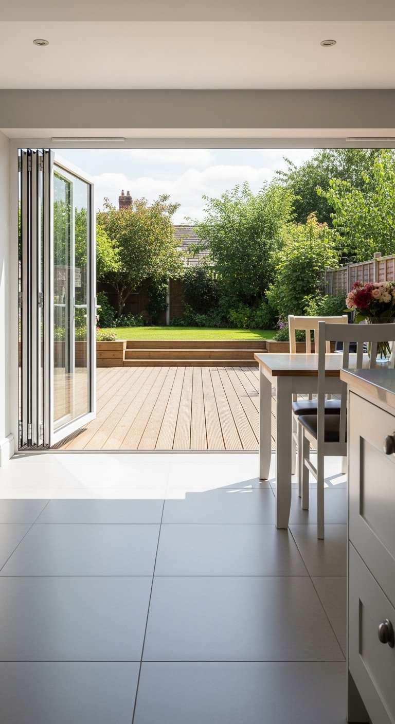 Add a Sliding or Bi-Fold Door to the Garden
