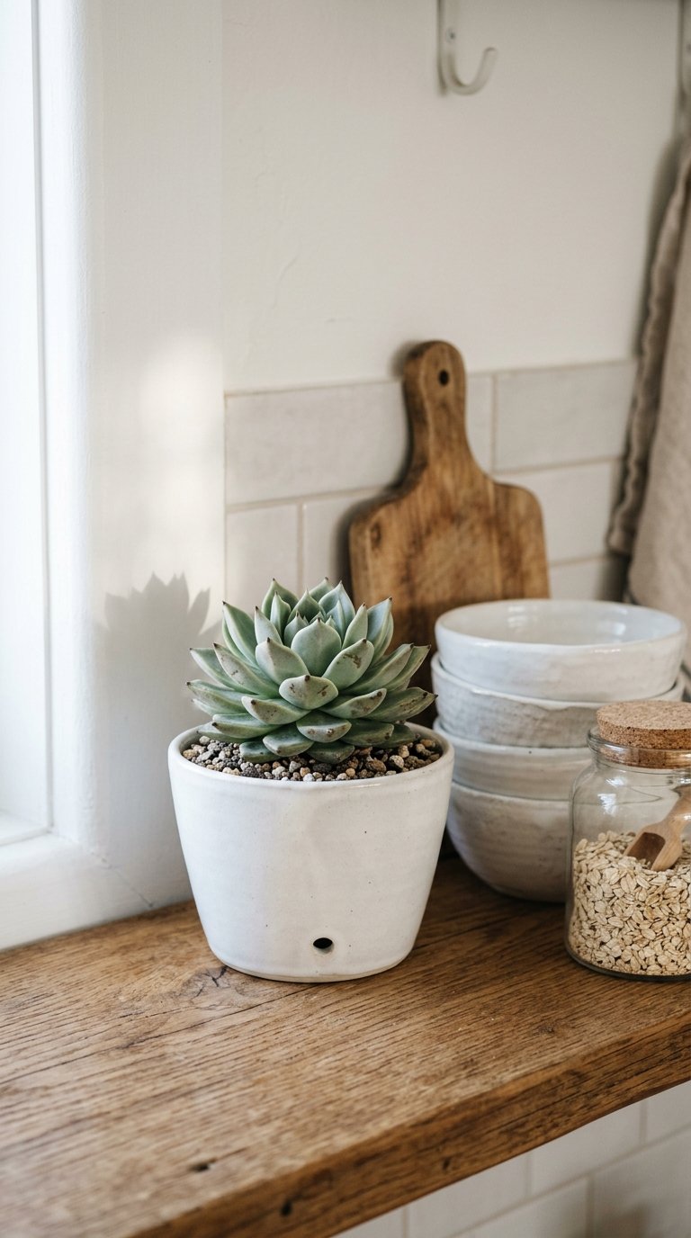 Add a Small Succulent or Air Plant