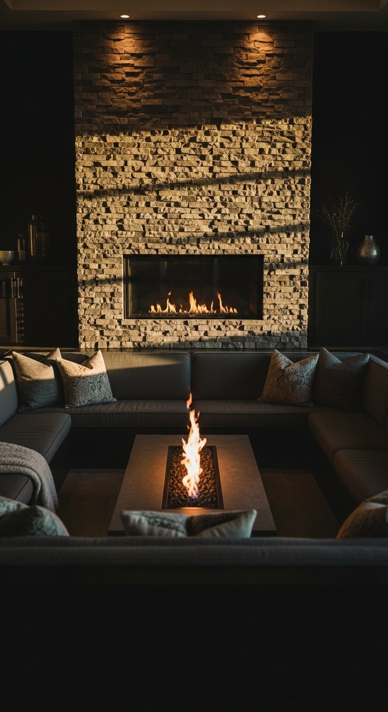 Add a Statement Fireplace