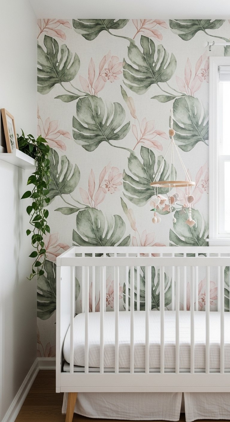 Add an Accent Wall With Wallpaper