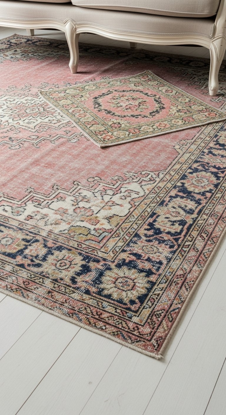 Antique Rugs and Faded Textiles