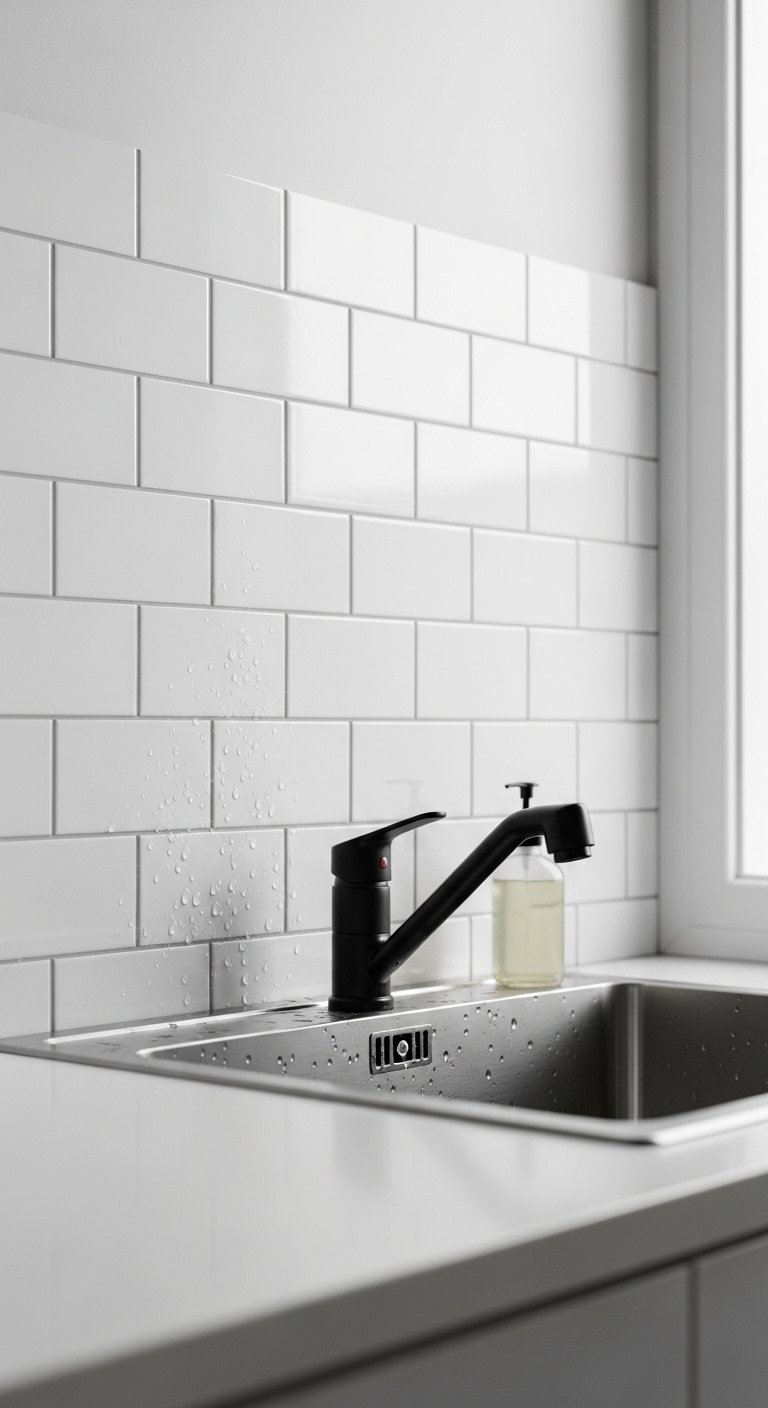 Backsplash Behind the Sink