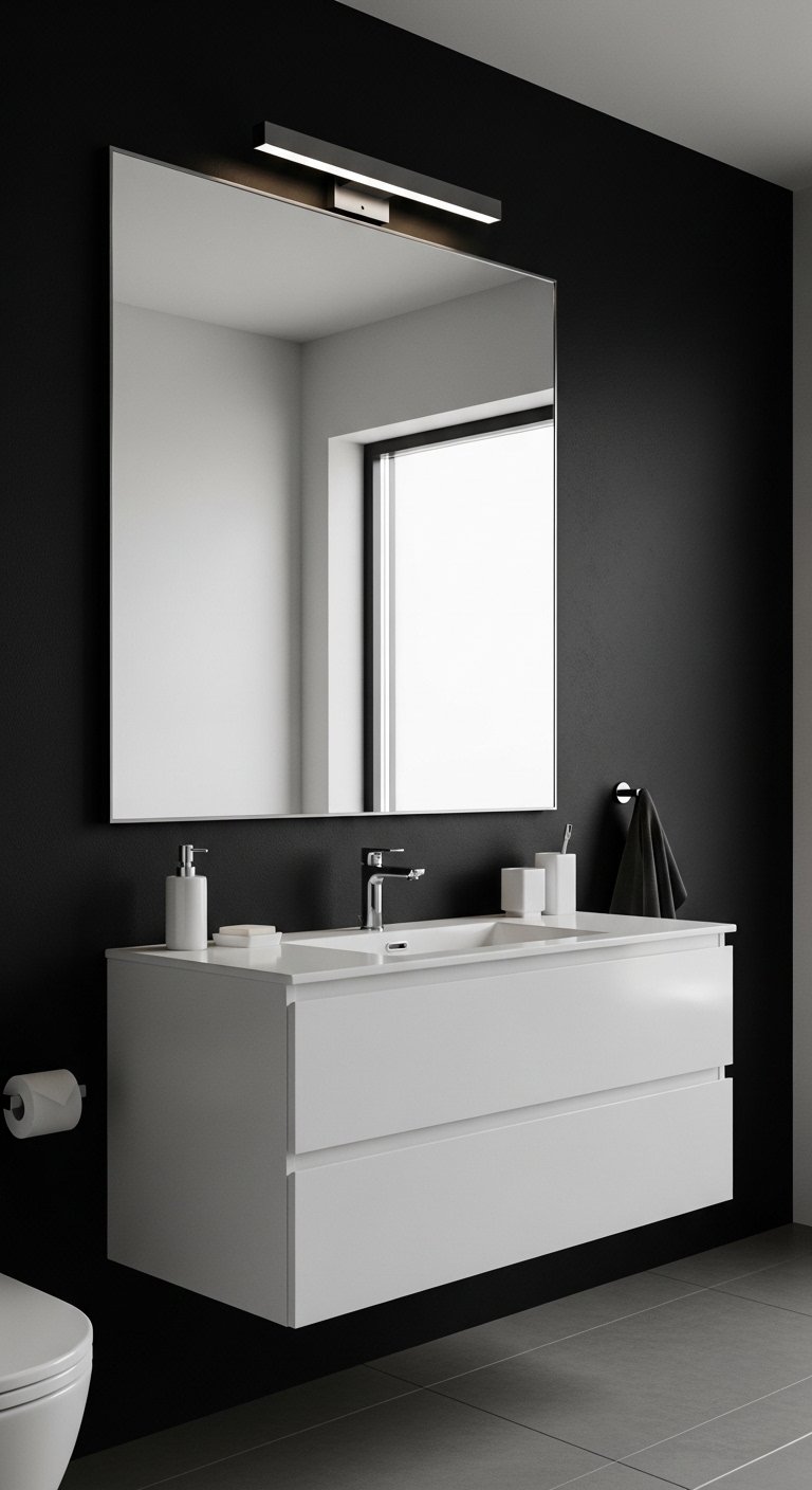 Black Accent Wall for Drama