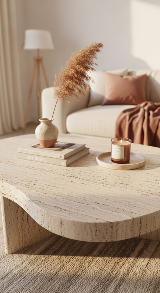 Bring In a Sculptural Coffee Table