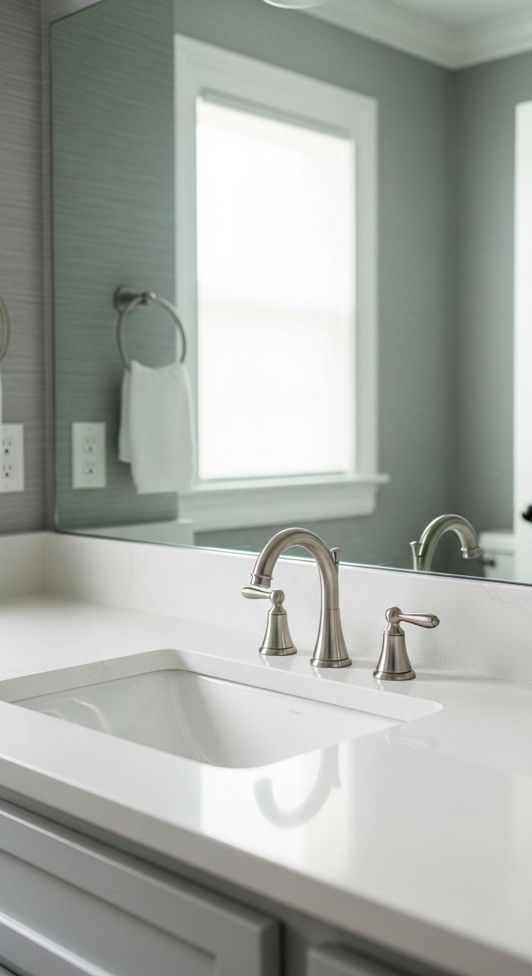 Brushed Nickel Faucet