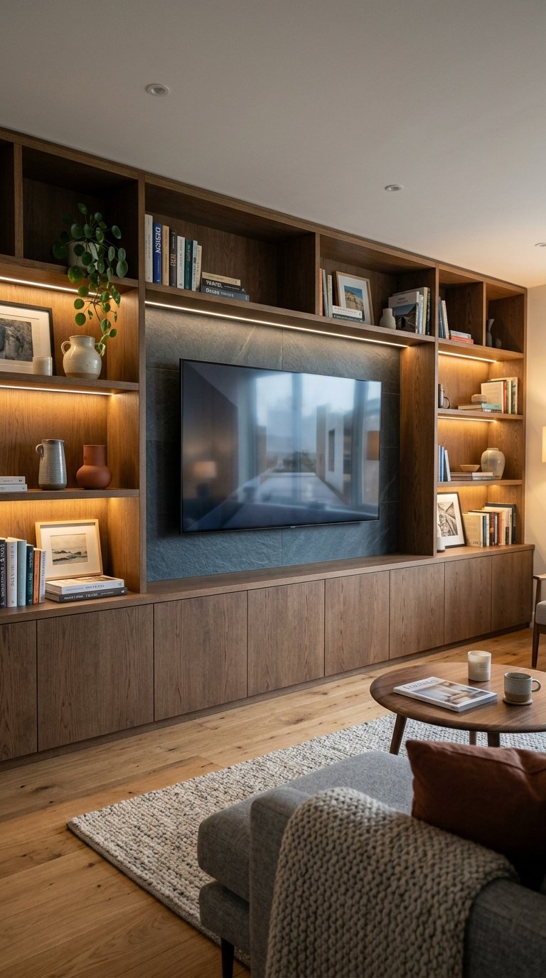 Build a Custom Media Wall