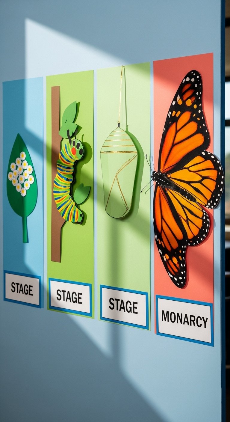 Butterfly Life Cycle Display