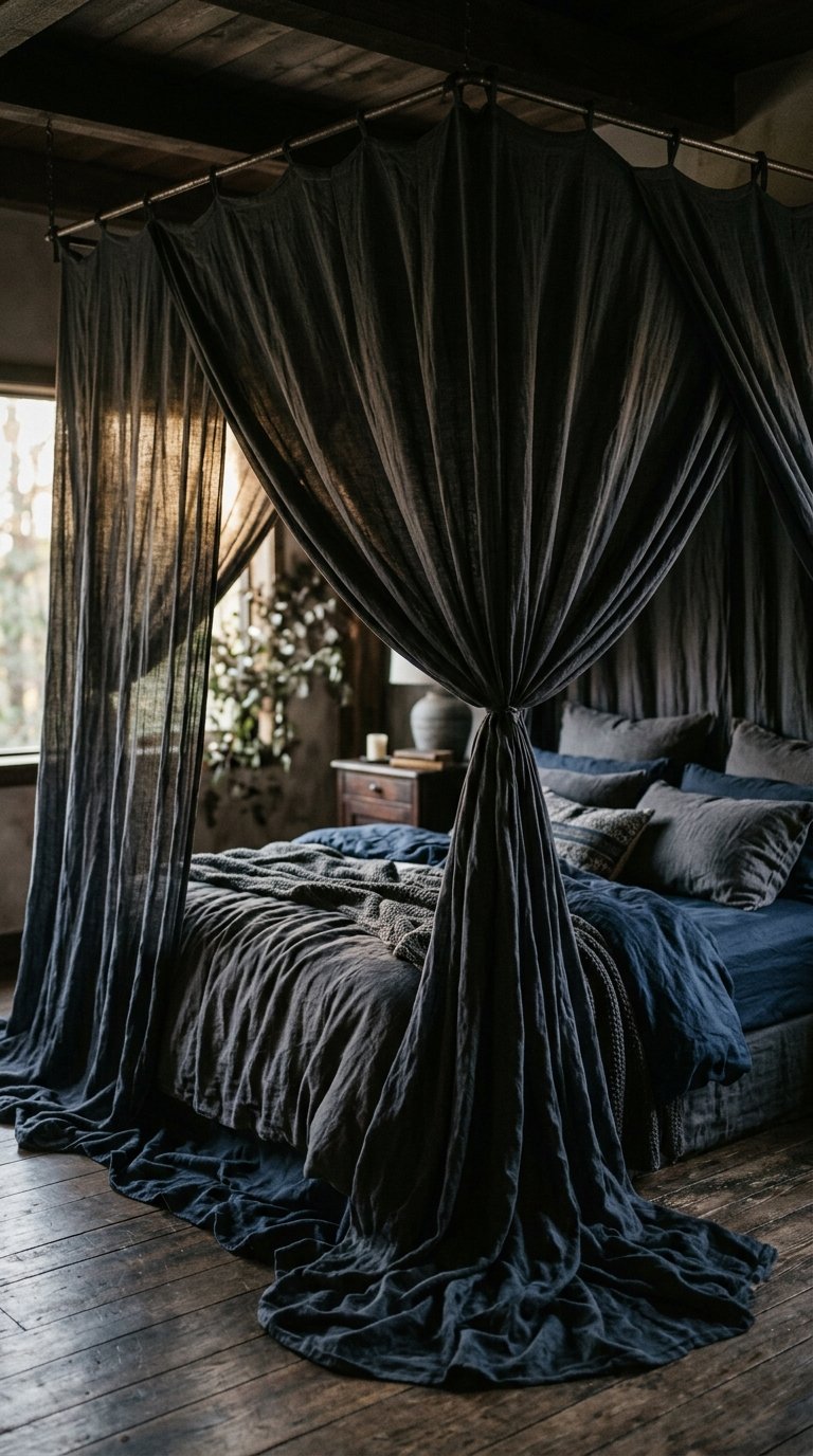 Ceiling Canopy or Draped Fabric