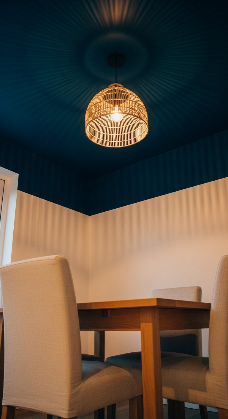 Ceiling a Bold Color