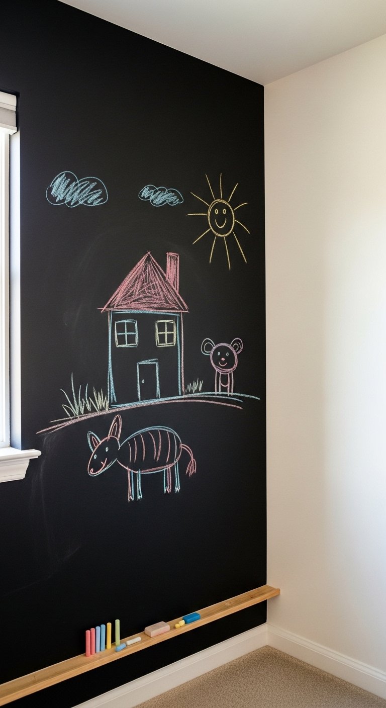 Chalkboard or Whiteboard Wall