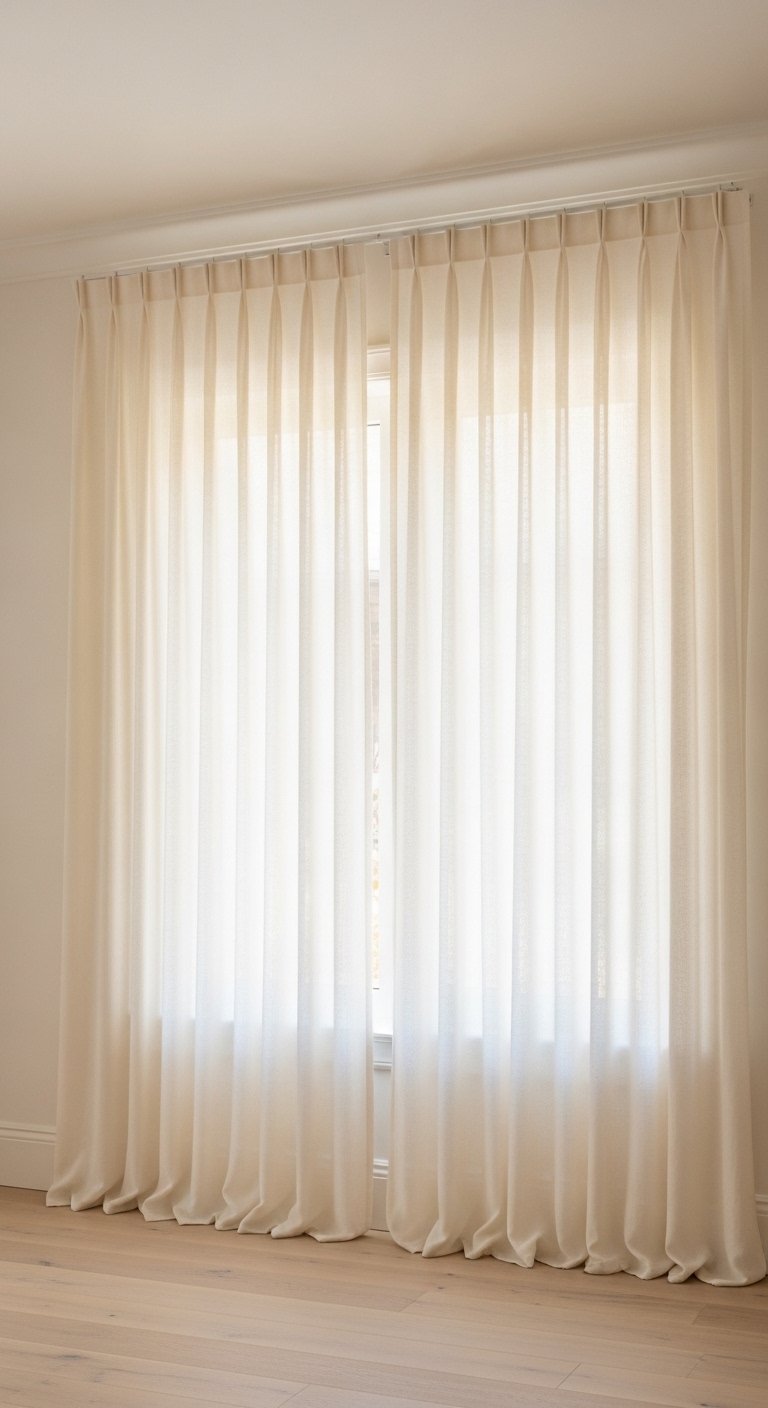 Choose Curtains That Go Floor to Ceiling