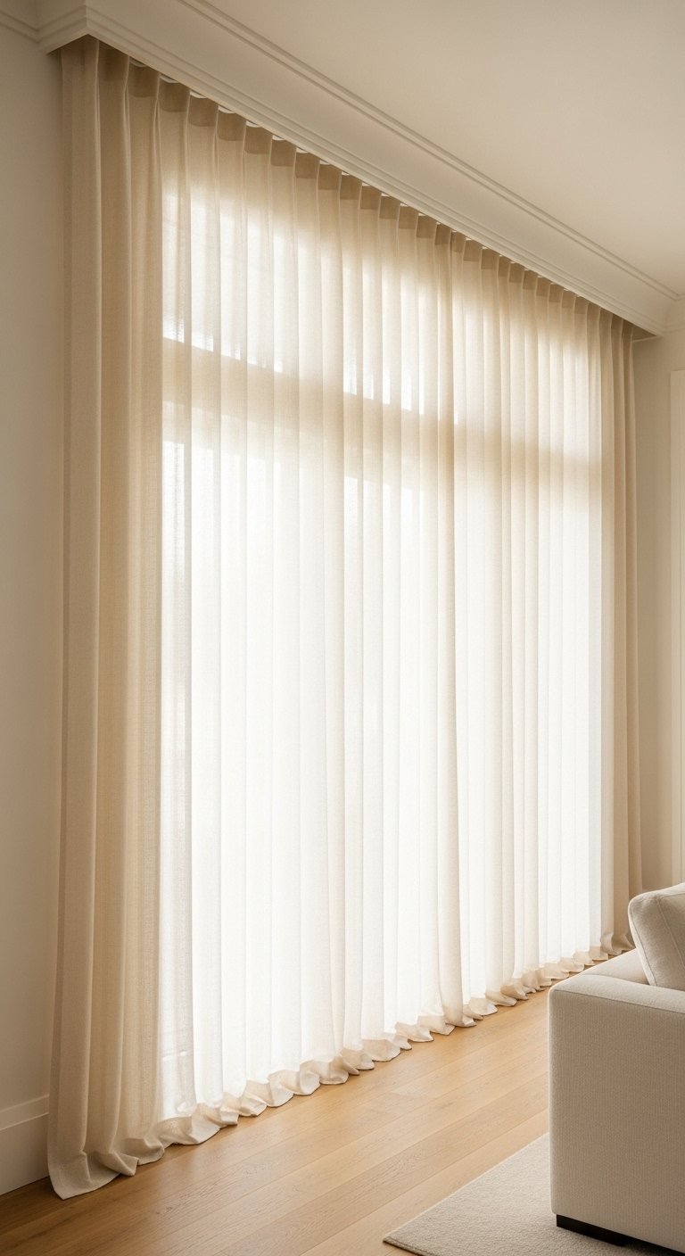 Choose Curtains That Touch the Floor
