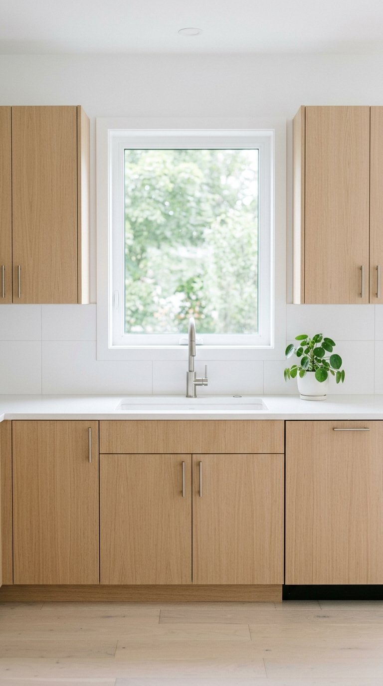 Choose Light Oak for a Scandinavian Kitchen