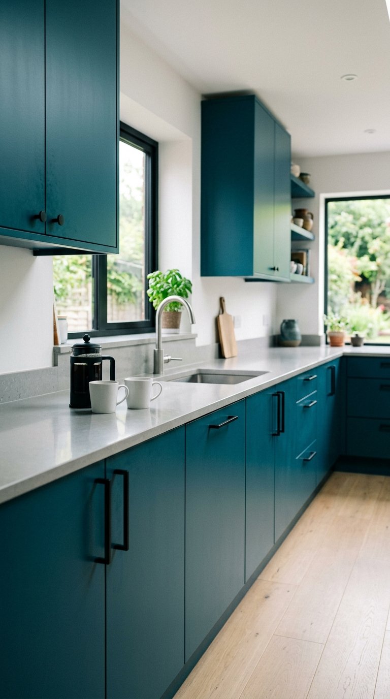 Choose Teal for a Kitchen That Stands Out