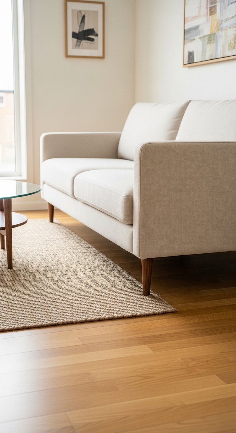 Choose a Sofa With Exposed Legs