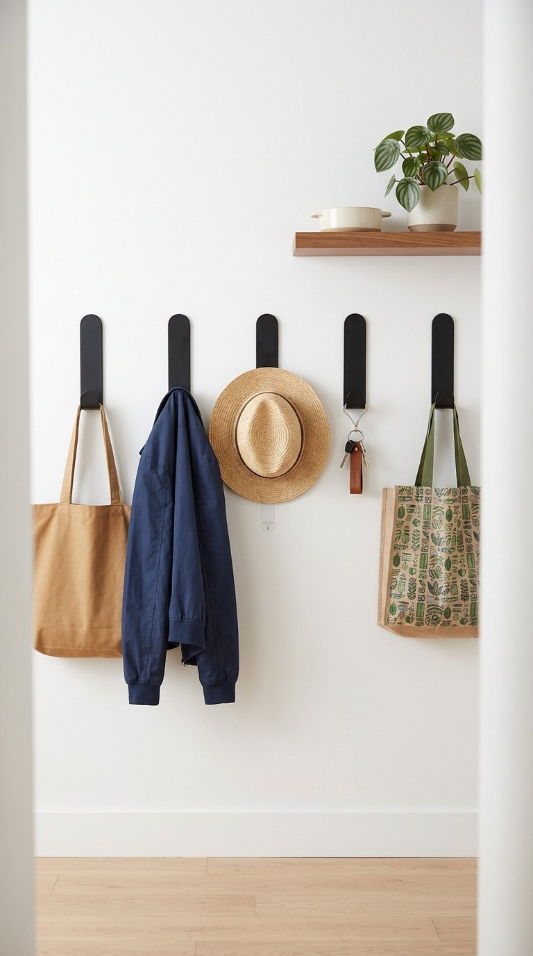 Command Strips and Hooks Strategically