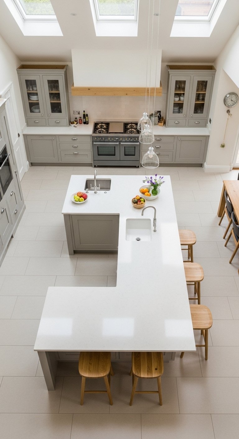 Consider an L-Shaped or T-Shaped Island