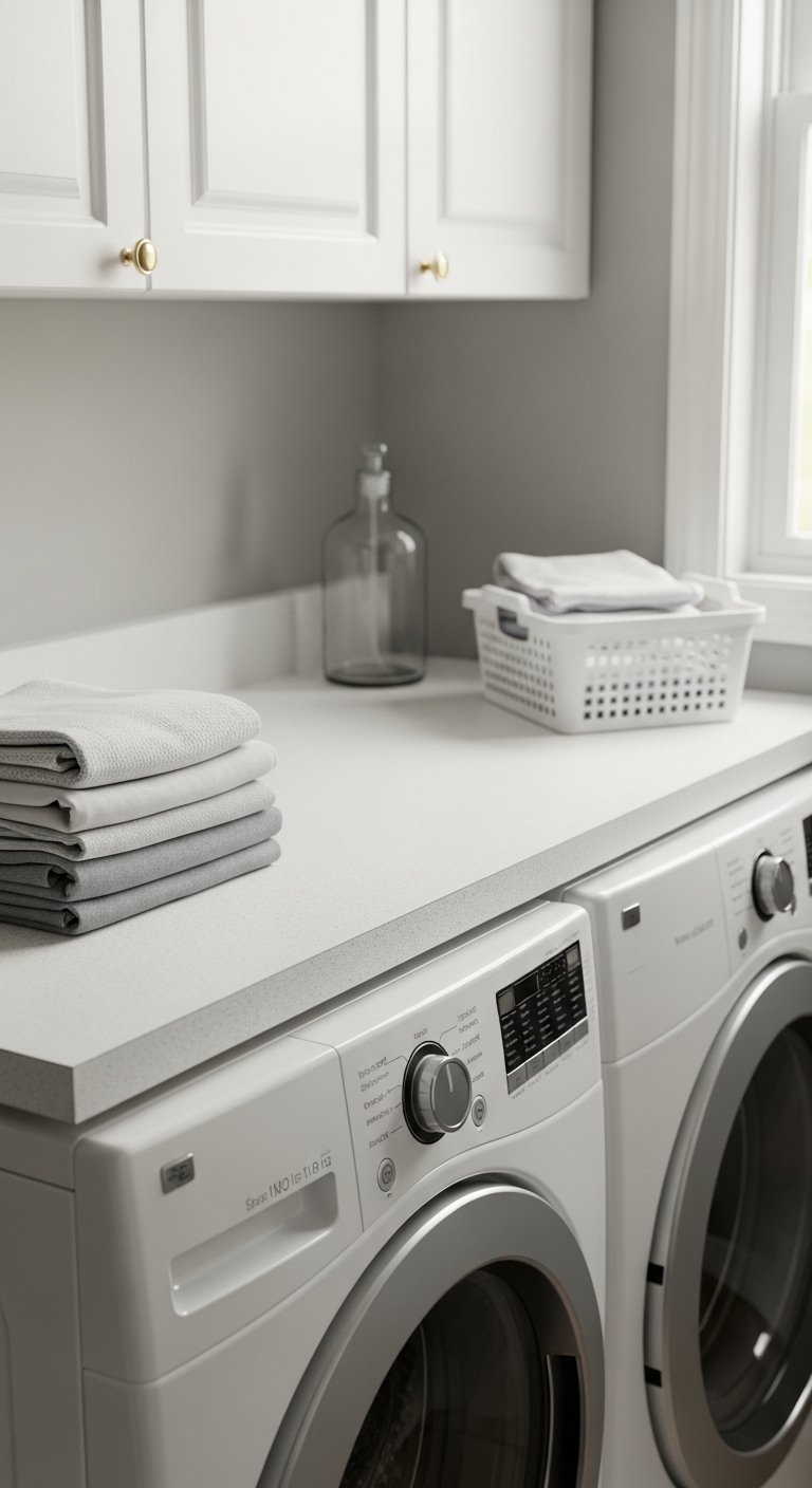 Counter Above the Machines