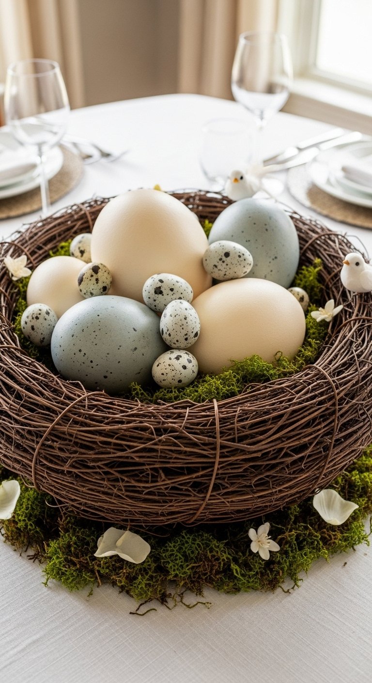Create a Bird's Nest Centerpiece