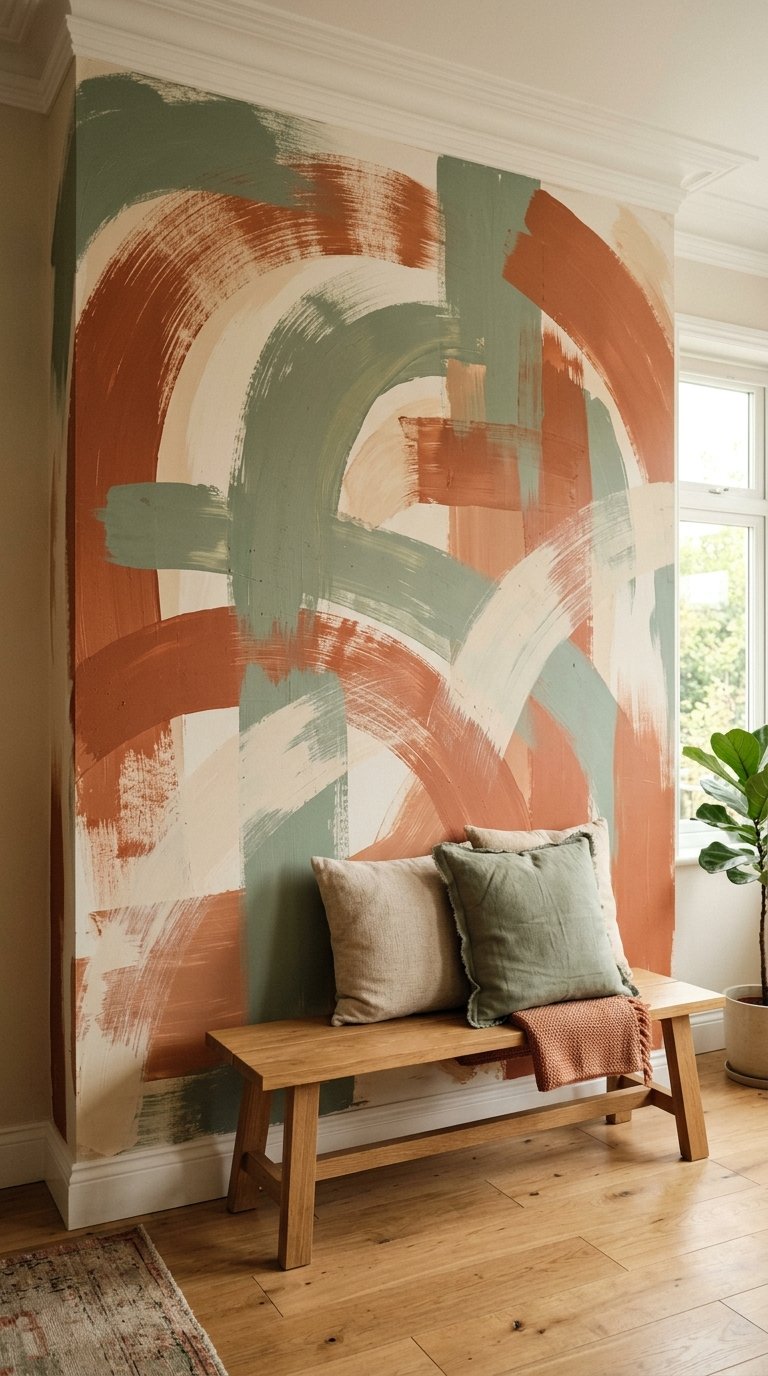 Create a Painted Mural or Abstract Wall