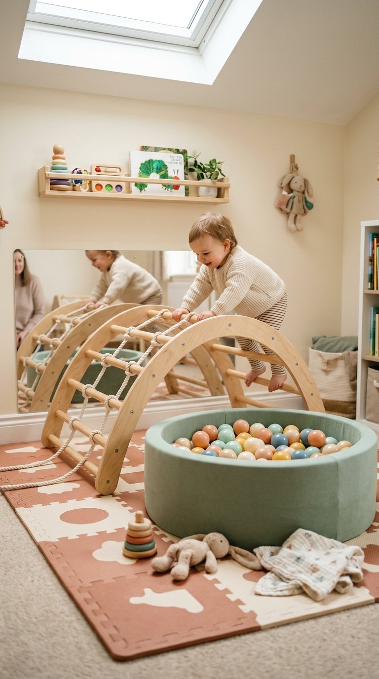 Create a Sensory Corner With Soft Play Elements