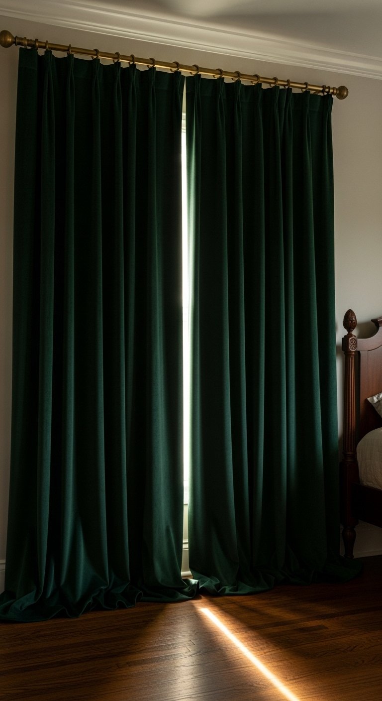 Curtains With Weight and Pattern