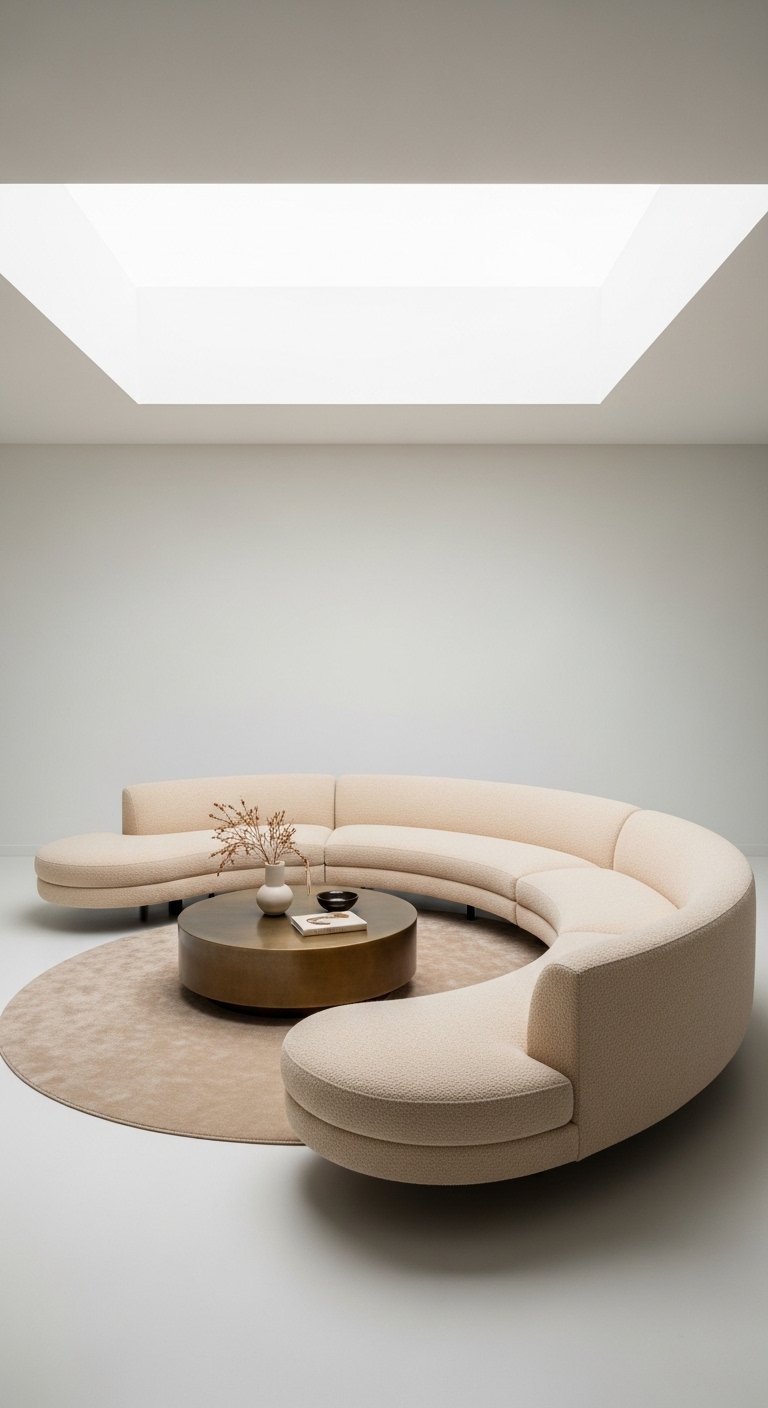 Curved Sectional