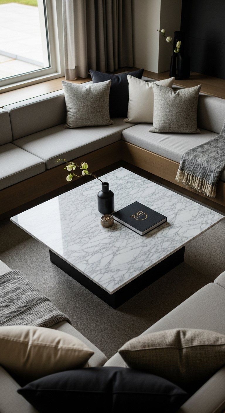 Design Around a Central Coffee Table
