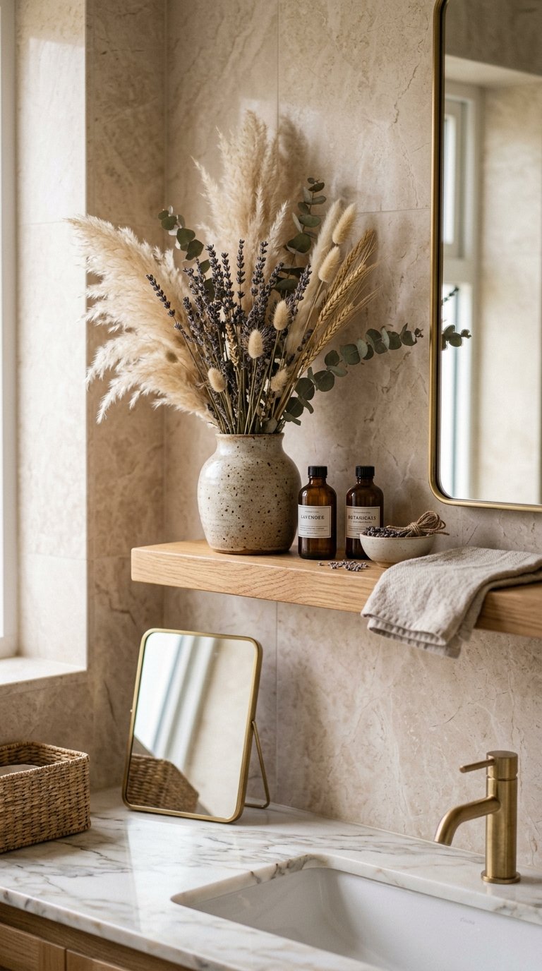 Display Dried Flower Arrangements